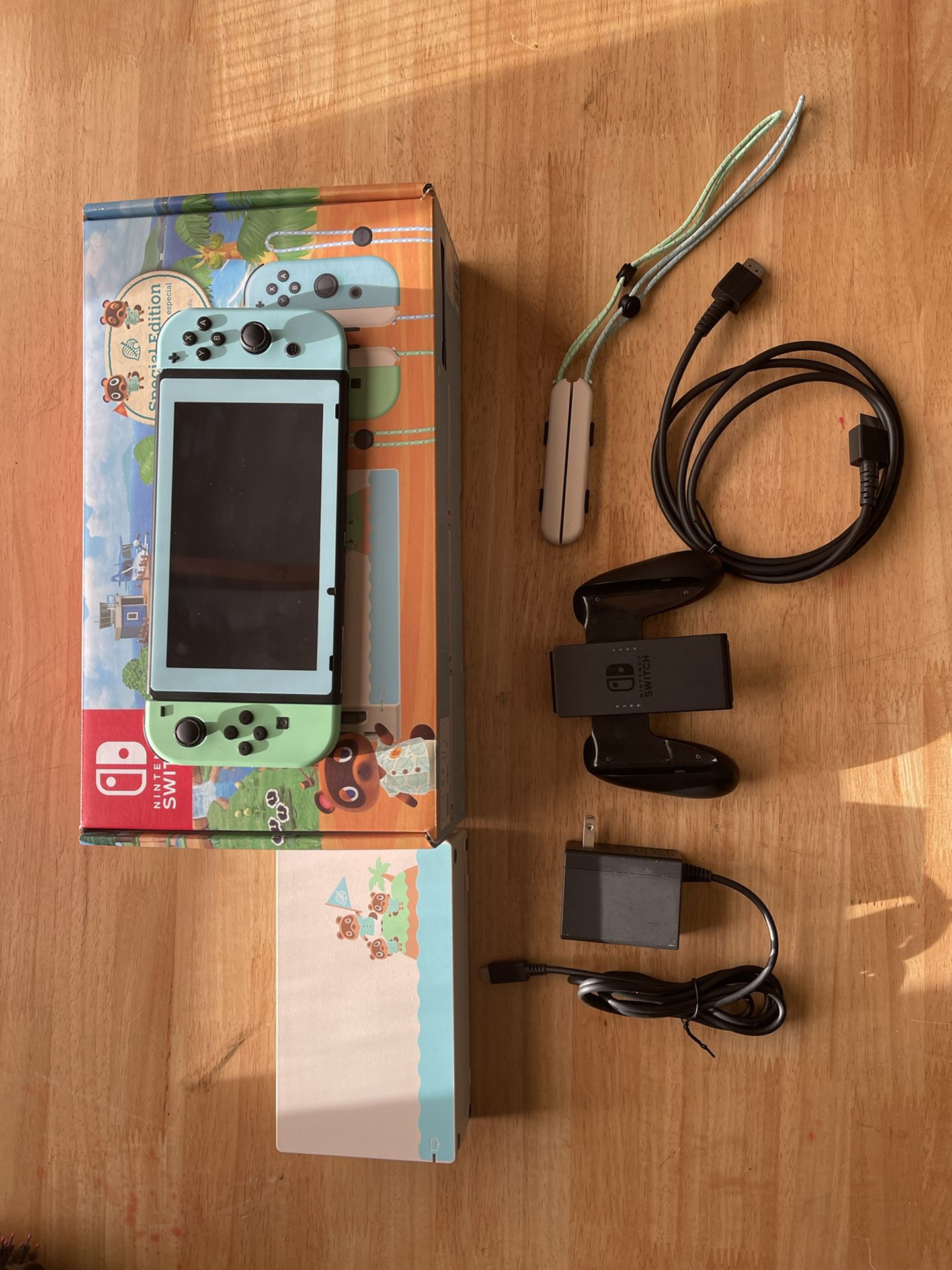 Nintendo Switch Animal Crossing Edition. Game Not Included