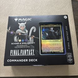 Magic The Gathering Final Fantasy Commander Deck Scions And Spellcraft