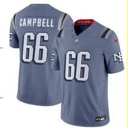 2025 New Season Adult New England Will Campbell NO.66 Football Jerseys