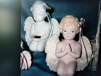 Vintage Mold of Medium Cherub for Ceramic Casting