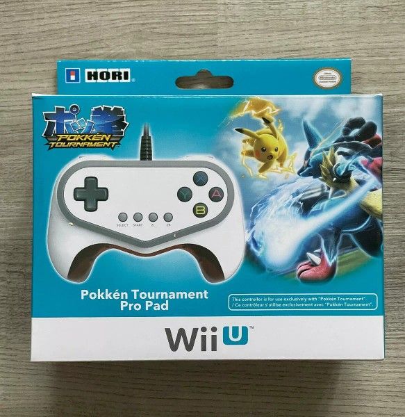 NEW Pokken Tournament Pro Pad Controller for Nintendo Wii U (HORI) Pokemon