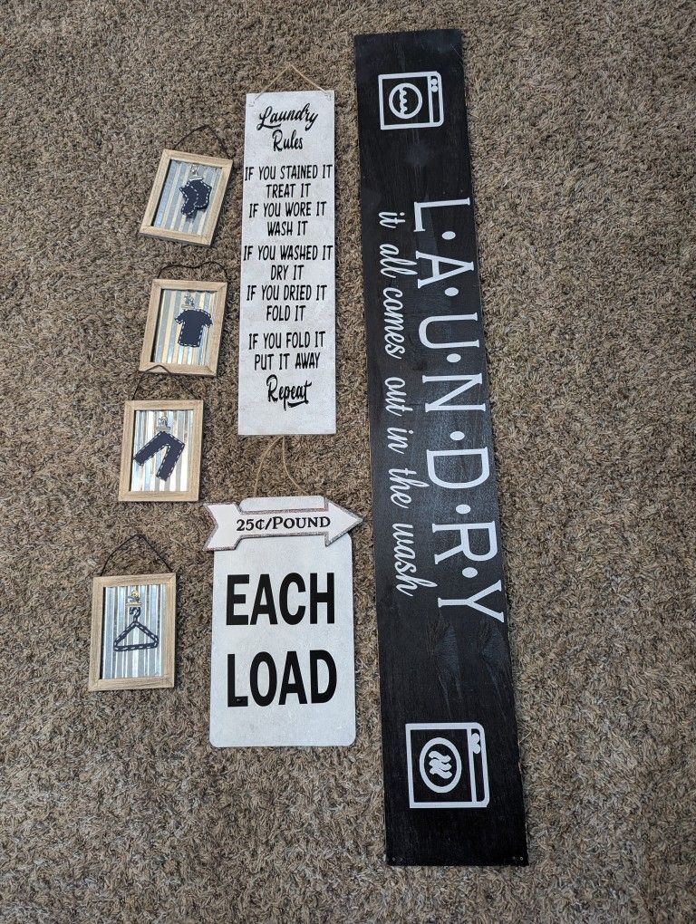 Laundry Decor Bundle