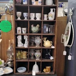 Vintage 18 Cubbie Cabinet- Located In Shelton 