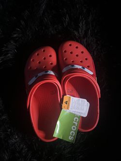 Lightning mcqueen crocs