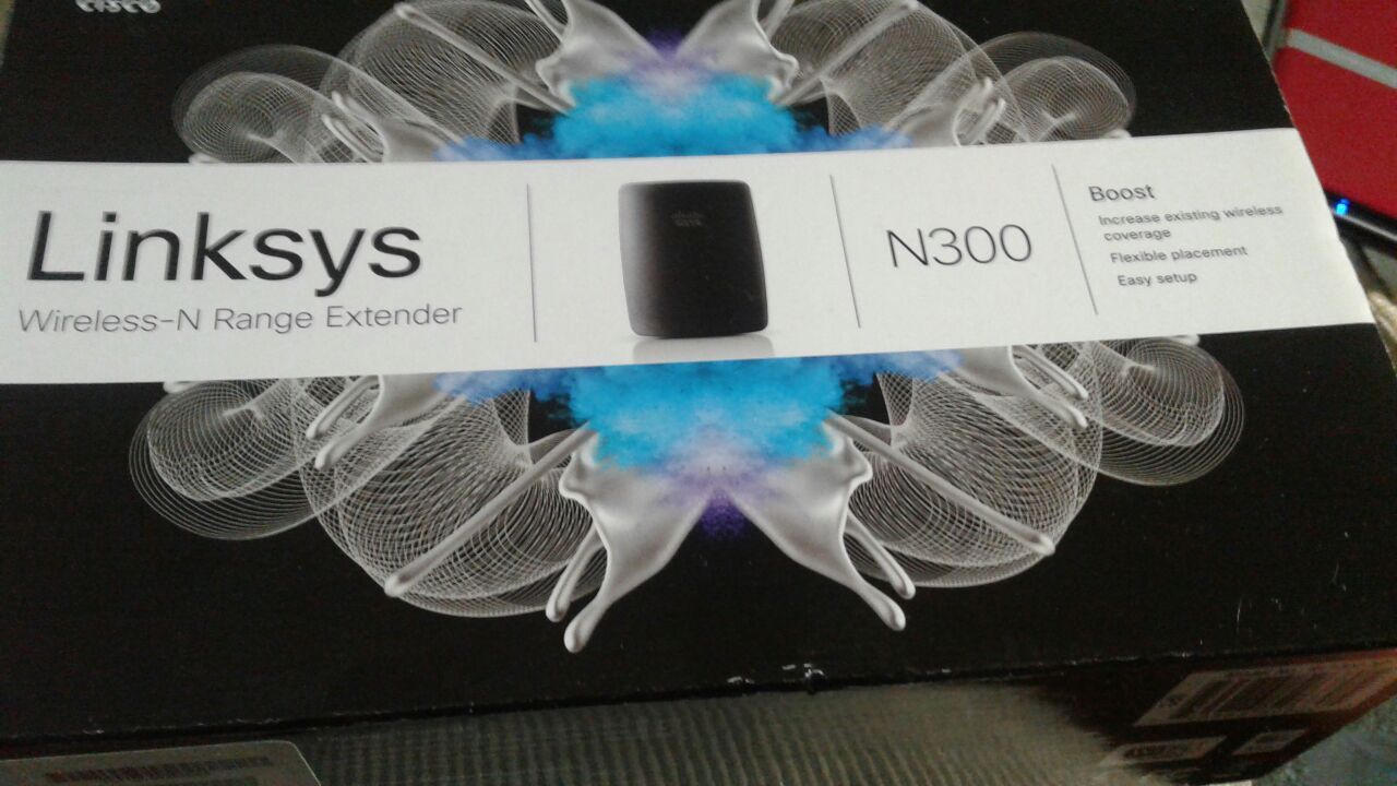 Lynksys, wireless Range Extender /N300