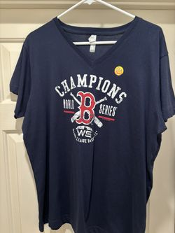 New Women’s Boston Red Sox 2018 World Series Champs  T-Shirt XL