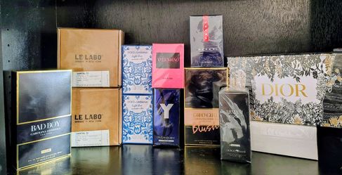 Beautiful perfumes and colognes