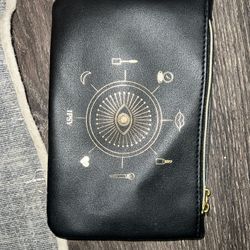 IPSY “You’re Magic” Black Cosmetic Bag w/ Gold Detail BAG ONLY- Pre-owned