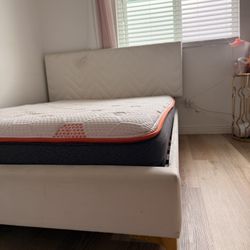 Full Bed frame  And Mattress 