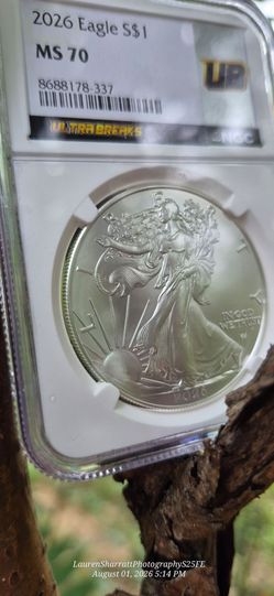 2026 Silver Eagle MS70