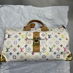 Louis Vuitton Speedy Handbag Monogram Multicolor Pre-owned 