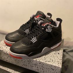 JORDAN 4 “BRED REIMAGINED”  SIZE 11