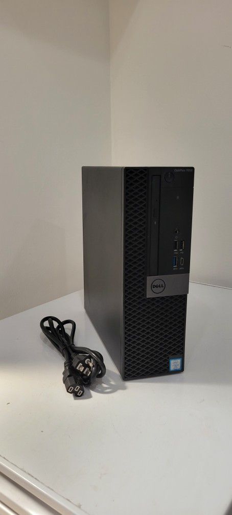 Fast Excellent Optiplex 7050 SFF Core i5 7th gen vPro. 8GB RAM 128GB NVME M.2  SSD and 500GB HDD Windows 11PRO USB C, Computer Desktop.