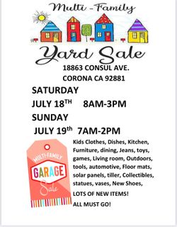 Huge yard sale