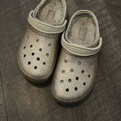 Women’s Size 12 Size Glitter Crocs