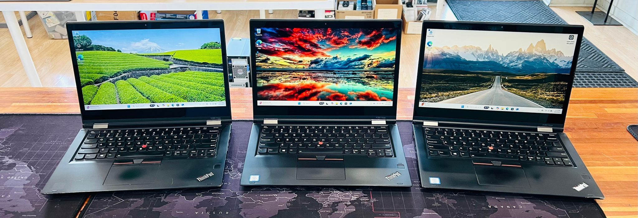 Lenovo Yoga X380 Convertible Touchscreen Core i5 8GB 256GB SSD Windows 11 $190 Each