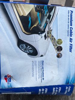 CarQuest Cabin air filter