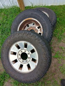 (3) 18in Ford F250 Truck wheels 8x170 F350 SUPER DUTY STOCKS
