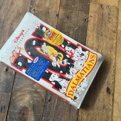 VHS 101 Dalmatians. 