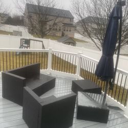 3 Piece Deck Furniture 