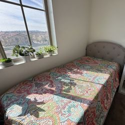 Twin Bed Frame With Mattress
