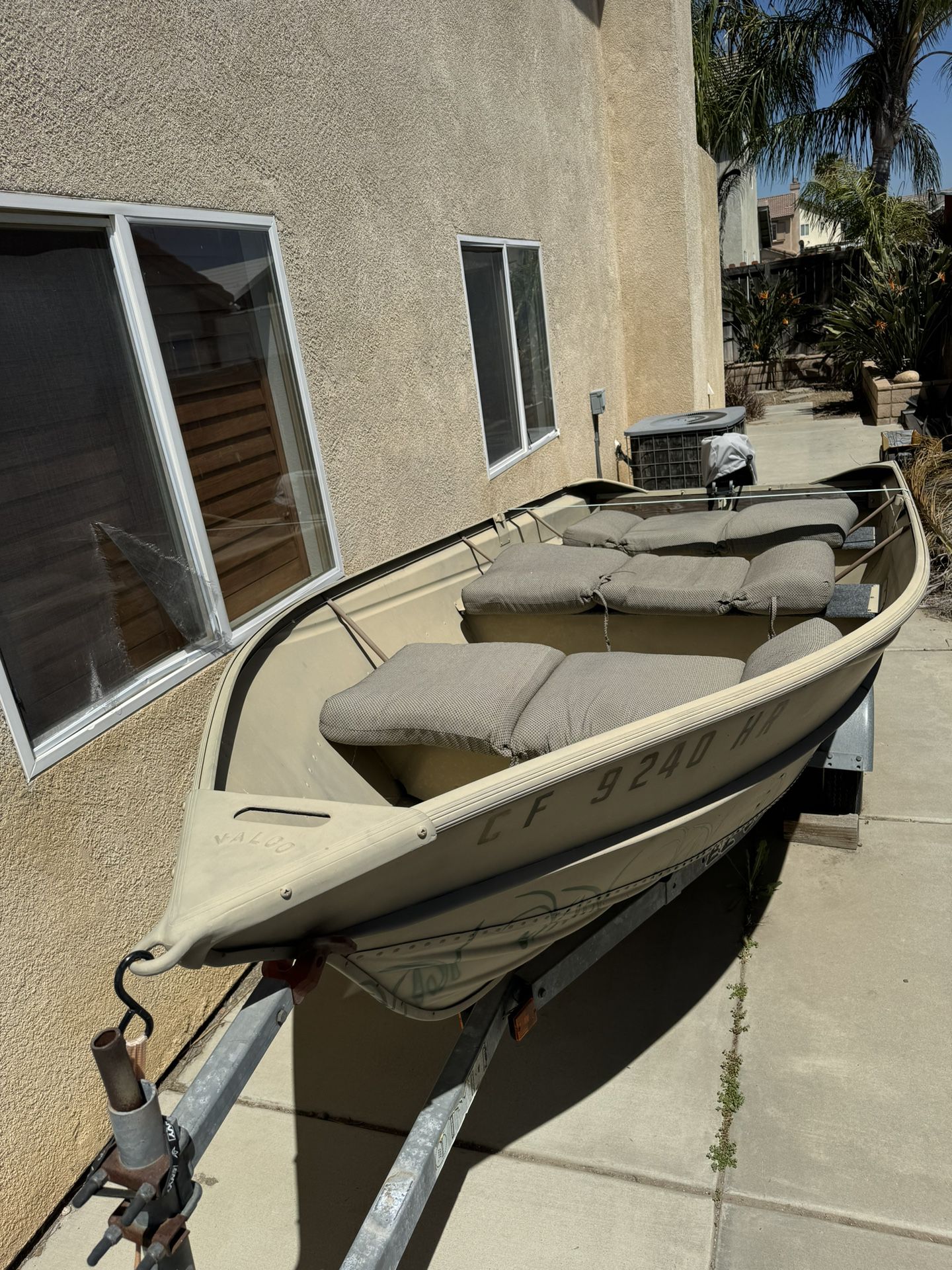Aluminum Fishing Boat With trailer 