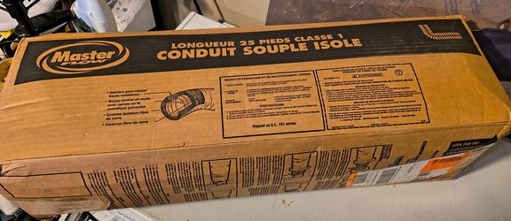 Conduit Souple Isole