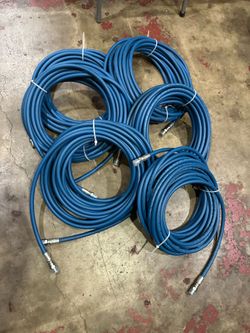 50’ x 1/4” pressure washer hoses $140 each (financing available)