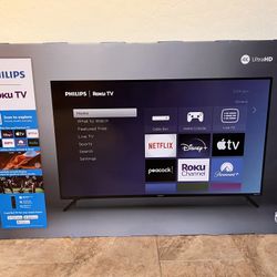 Philips 50” Roku TV 