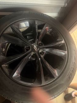 Dodge challenger factory tires