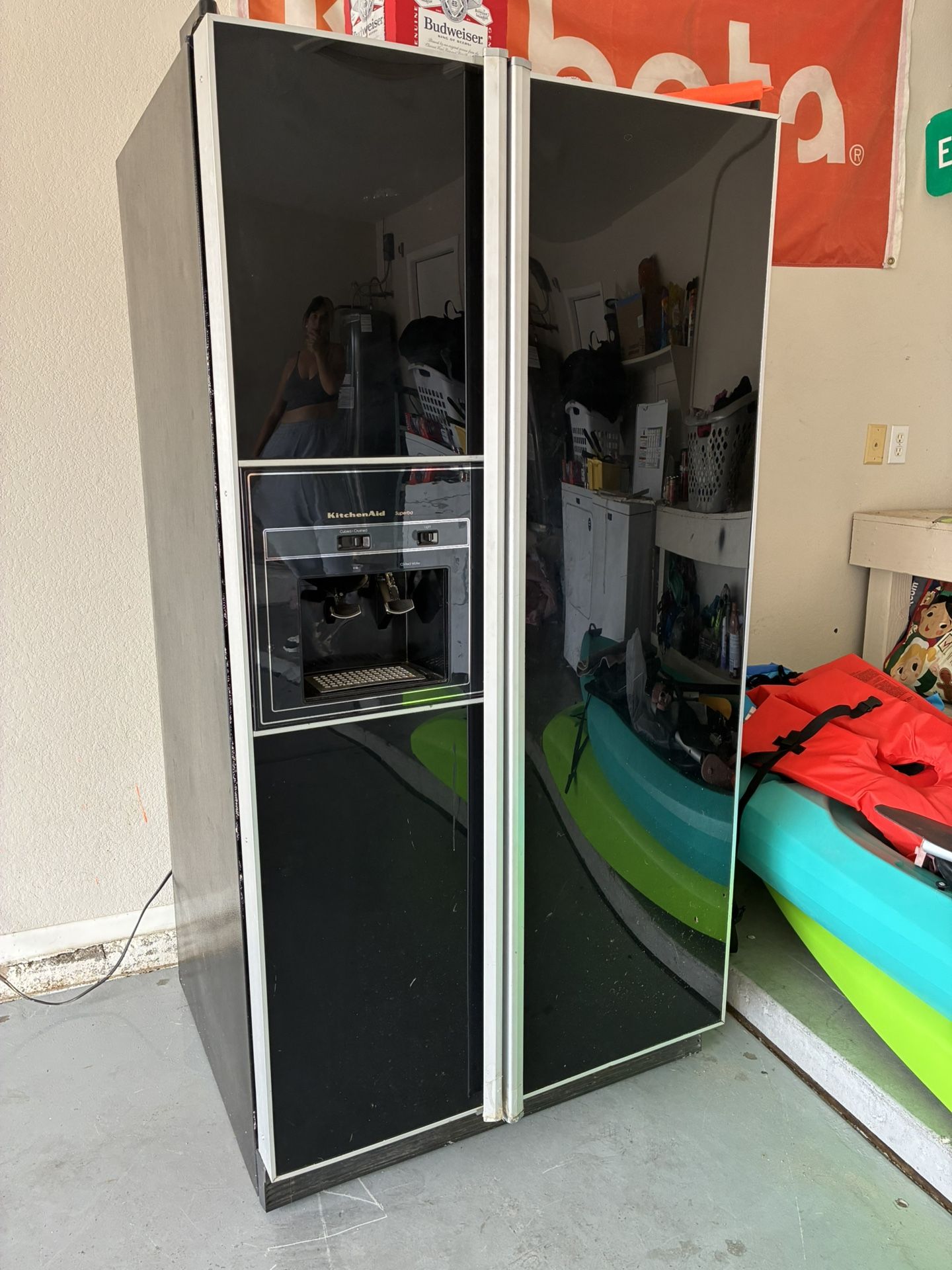 Working Kitchen Aide Fridge / Freezer