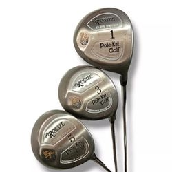 Pole-Kat Golf The Rogue 17-PH 1 3 5 Stainless Set 