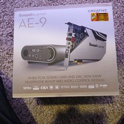 SoundBlaster AE-9 Sound Card