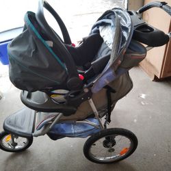 car seat y carreola usadaa