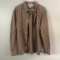 H&M Plaid Long Sleeve Shirt - Sz L