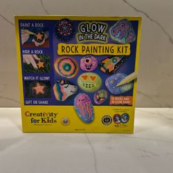 Kids Activity Rock Painting Kit Christmas Gift New 
