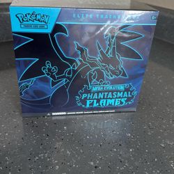 Pokémon TCG Mega Evolution Phantasmal Flames Elite Trainer Box Sealed Charizard