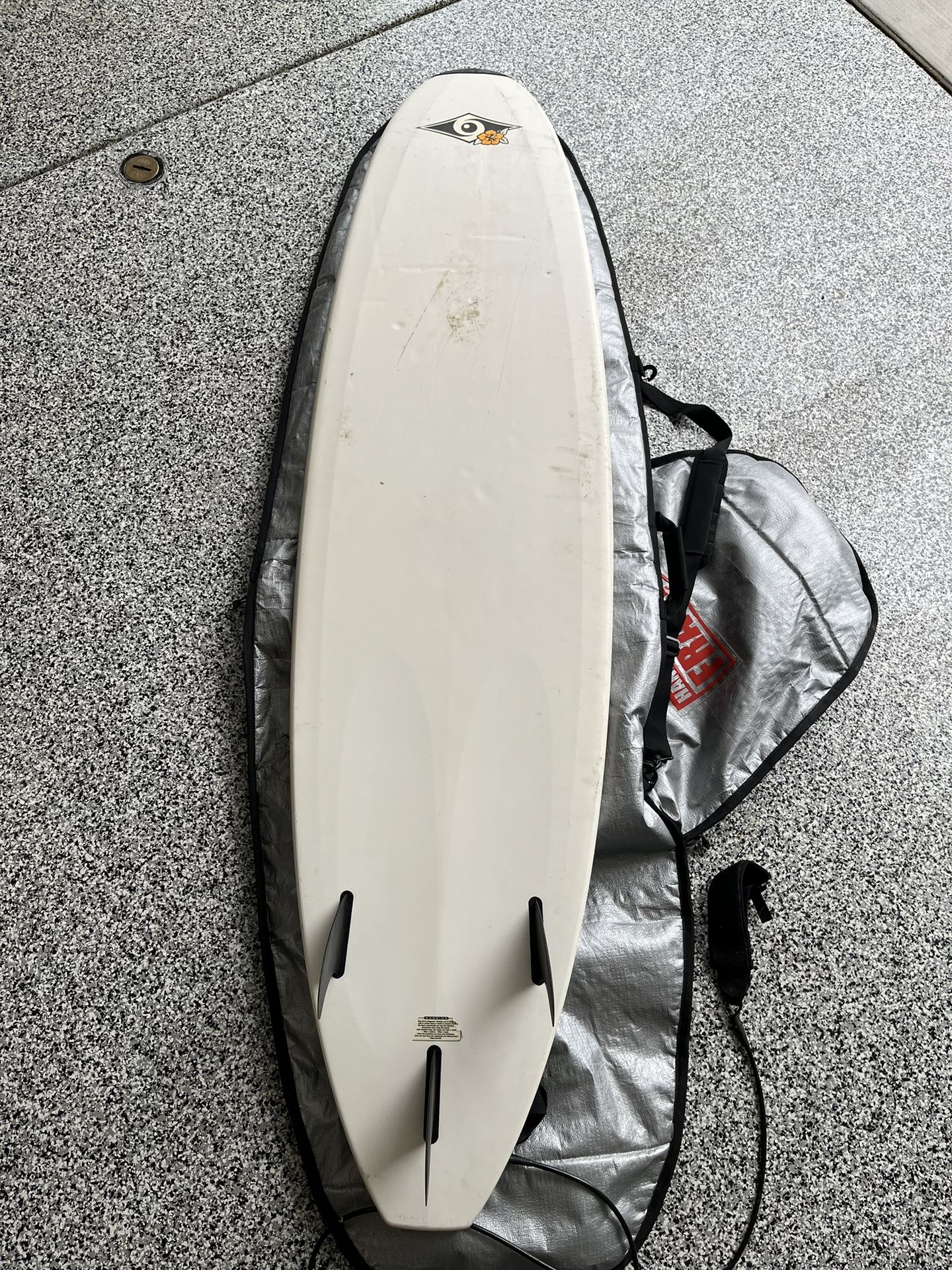 Bic mini Malibu 7'3 Surf Board for Sale in Tustin, CA - OfferUp