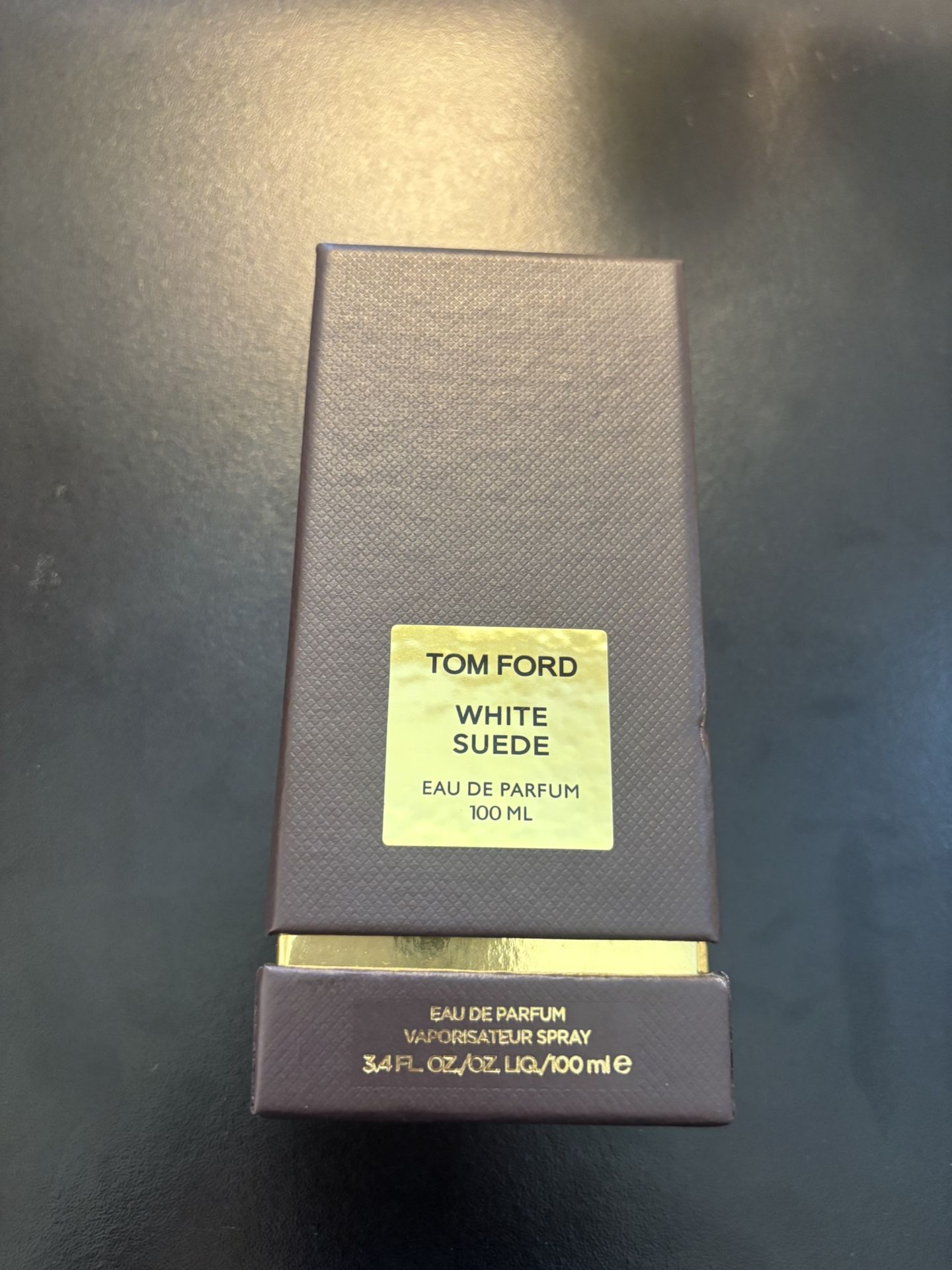 Tom Ford White Suede