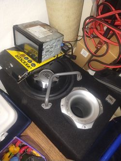 JBL GT Series Subwoofer Box with JVC Head Unit