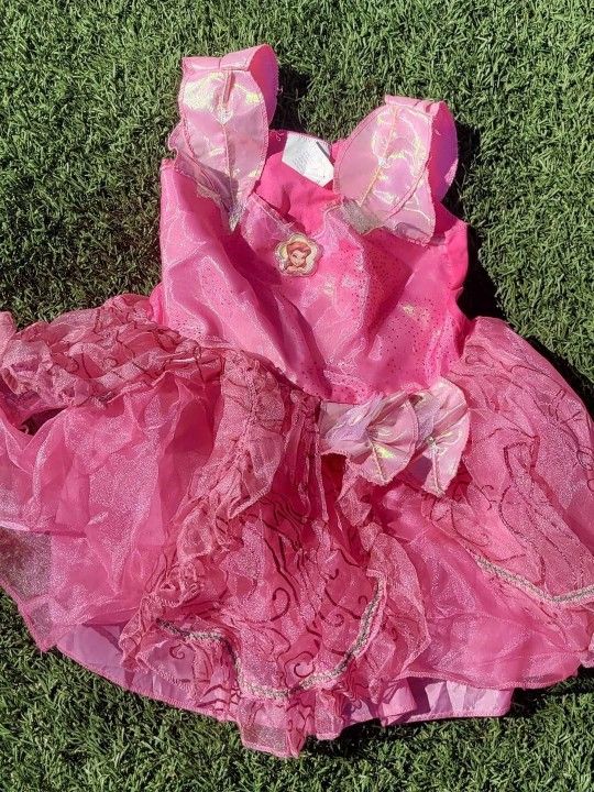 Girls Princess Pink Halloween Dress Size 4 to 6 Toddler Size Girls