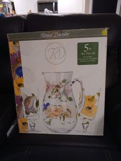 Pitcher & 4 gobblets