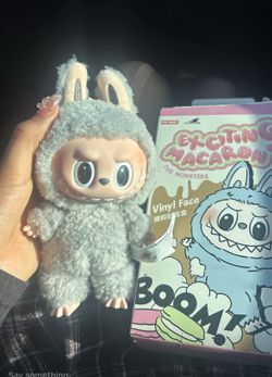 Official Labubu From Pop Mart with hello Kitty costume included