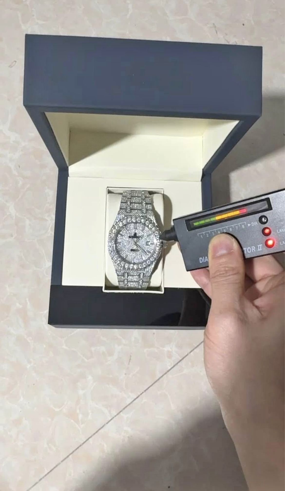 Moissanite Ap Watch Bussdown
