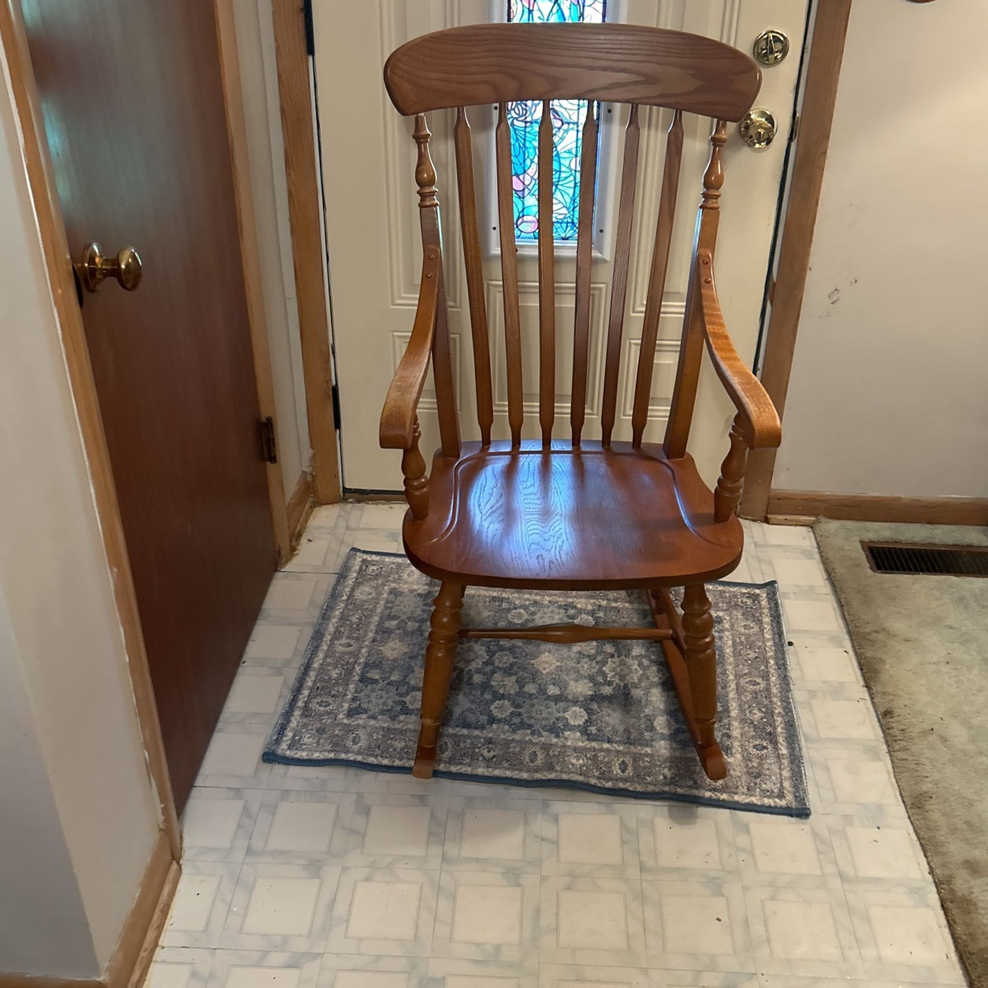 Beautiful Oak Rocker