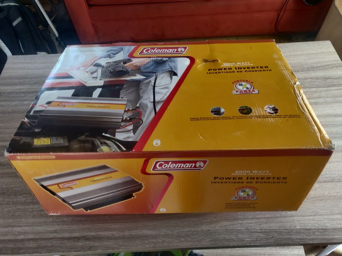 Coleman 1000W Power Inverter (4000W Peak)