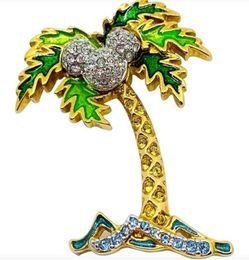 Disney Pin Swarovski Mickey LE NEW