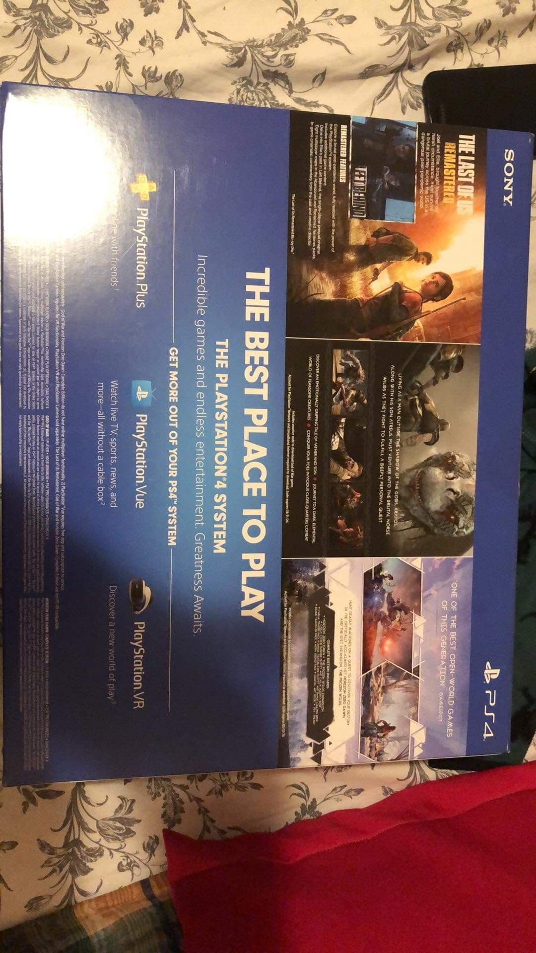 PS4 bundle.