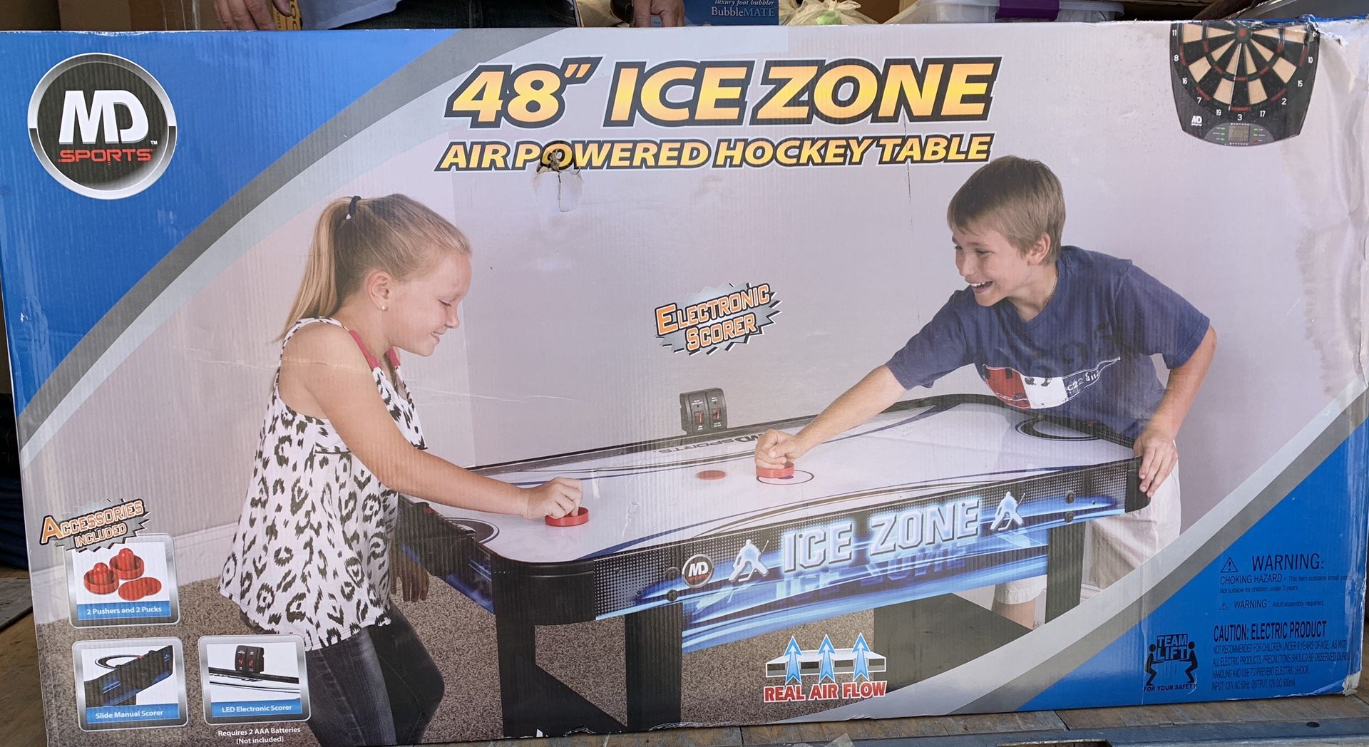 MD 48” Ice Zone Air Powered Hockey Table