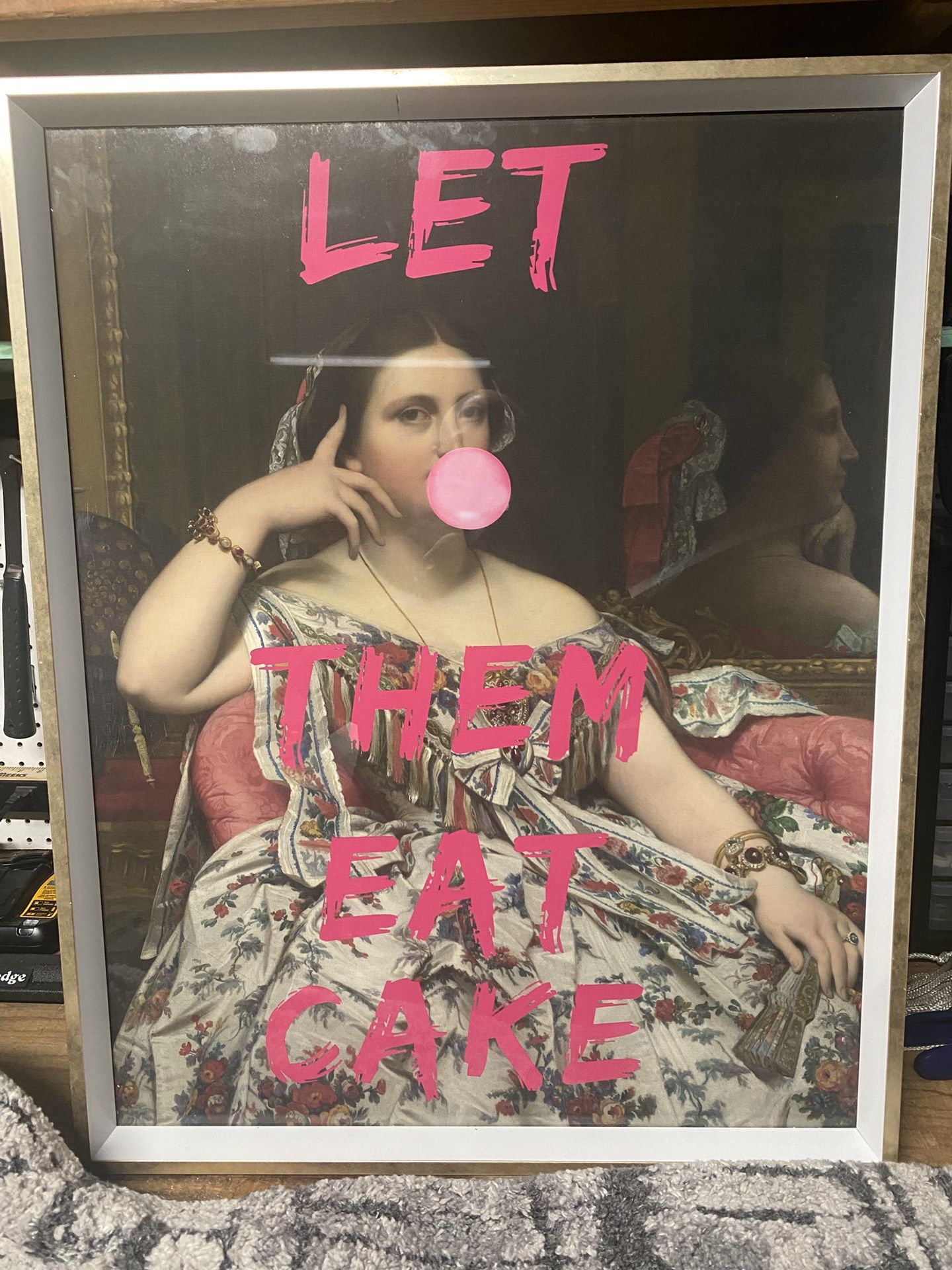 Vibrant Pop-Art Print – “Let Them Eat Cake”